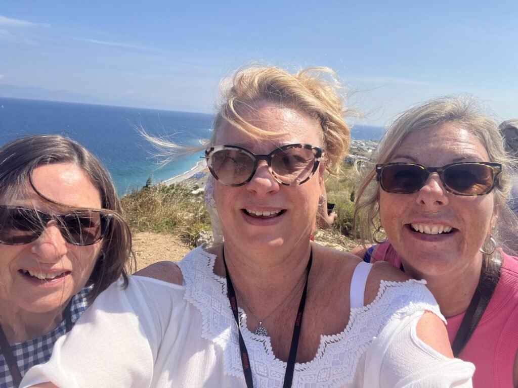 Three women met as strangers on a solo cruise in 2022 after breakups, bereavement and empty nests