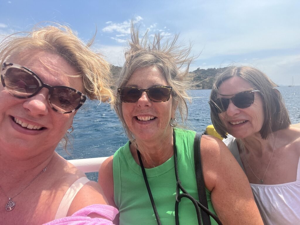 Three women met as strangers on a solo cruise in 2022 after breakups, bereavement and empty nests