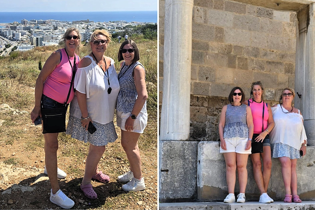 Three women met as strangers on a solo cruise in 2022 after breakups, bereavement and empty nests