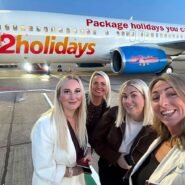 Six friends flew from East Midlands to Palma for 13 hours of tapas