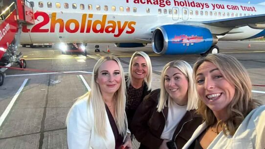 Six friends flew from East Midlands to Palma for 13 hours of tapas