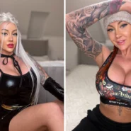 onyfans model Zoe Grey position for a photo