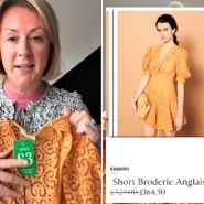 A TikToker from Worcester picked up a £329 Sandro dress for £3 in a charity shop
