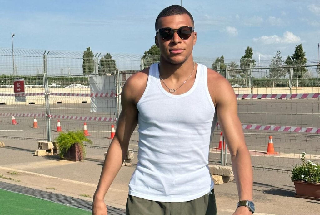 Kylian Mbappe sparked fury among Real Madrid fans after jetting to Sardinia on a private jet