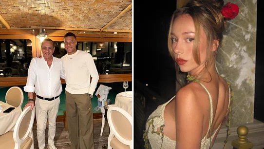 Kylian Mbappe sparked fury among Real Madrid fans after jetting to Sardinia on a private jet