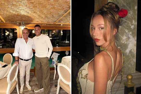 Kylian Mbappe sparked fury among Real Madrid fans after jetting to Sardinia on a private jet