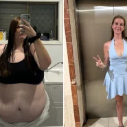 Lara Jade weighed 22 stone and hid behind friends in every photo