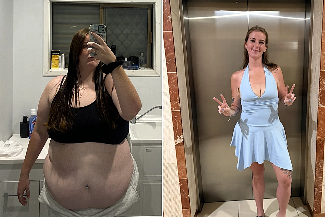 Lara Jade weighed 22 stone and hid behind friends in every photo