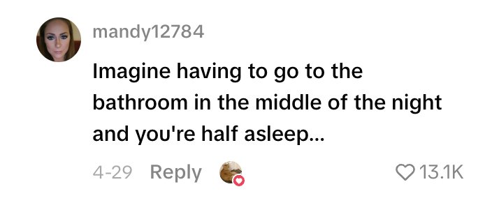 Social media comment on the post
