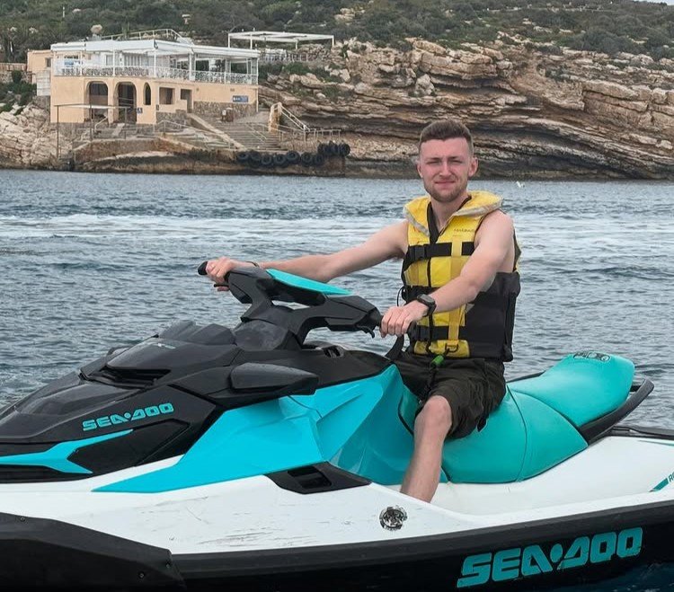 Brighton-born Harry Poulton moved to Benidorm at 18