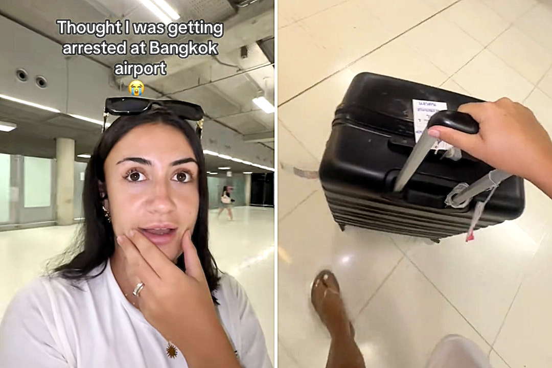 Oliwia Krol thought she was about to be arrested when staff held up a sign with her name at Bangkok airport