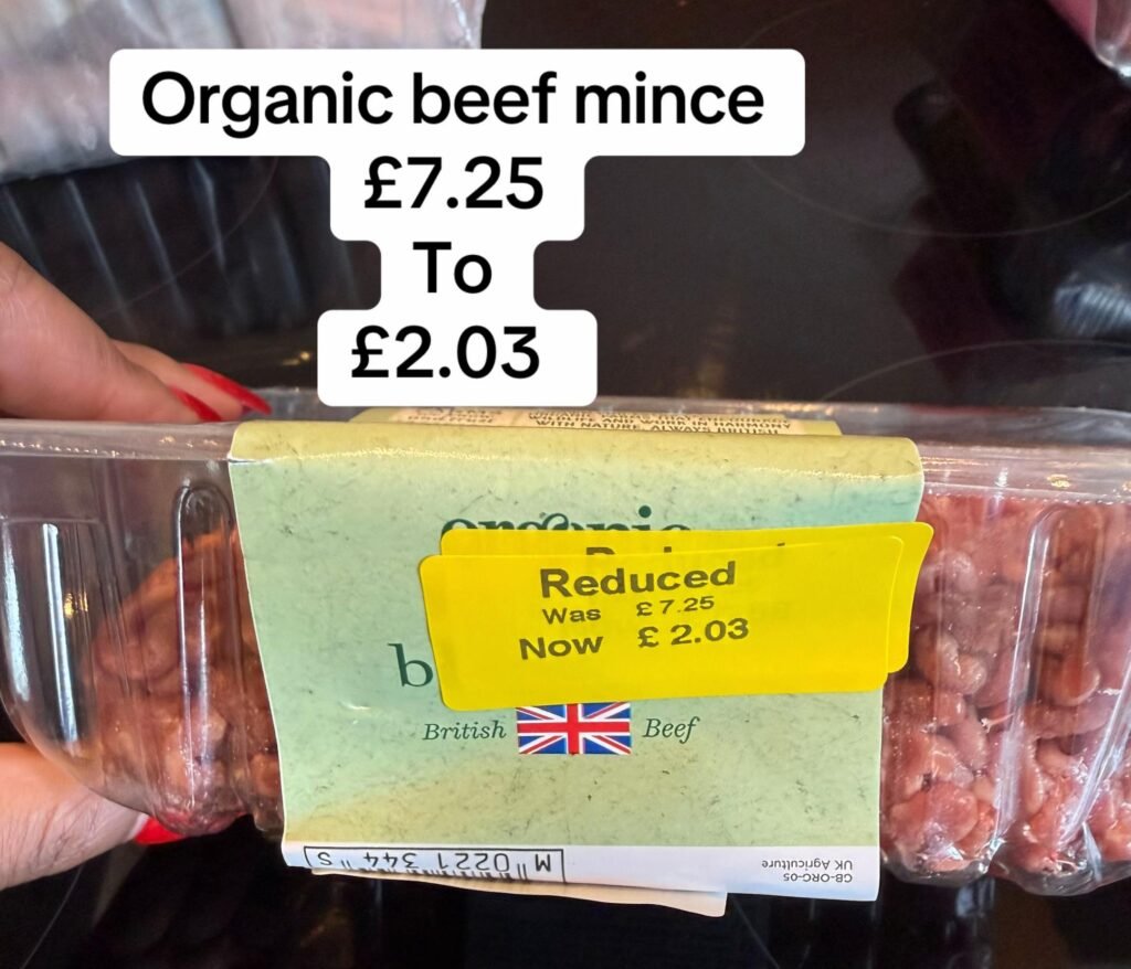 Casey Gore spent £14.77 at M&S and walked out with £43 worth of food