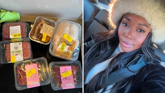 Casey Gore spent £14.77 at M&S and walked out with £43 worth of food