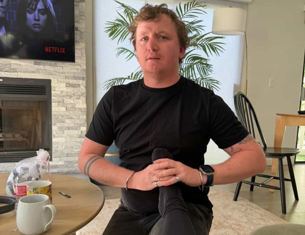 Bradley Rivers serves his influencer partner full-time, wears a collar in public