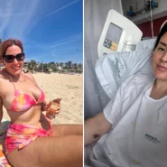 Social media manager Charlie Wilson woke up sore in Mallorca