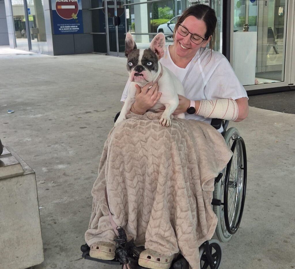 Social media manager Charlie Wilson woke up sore in Mallorca
