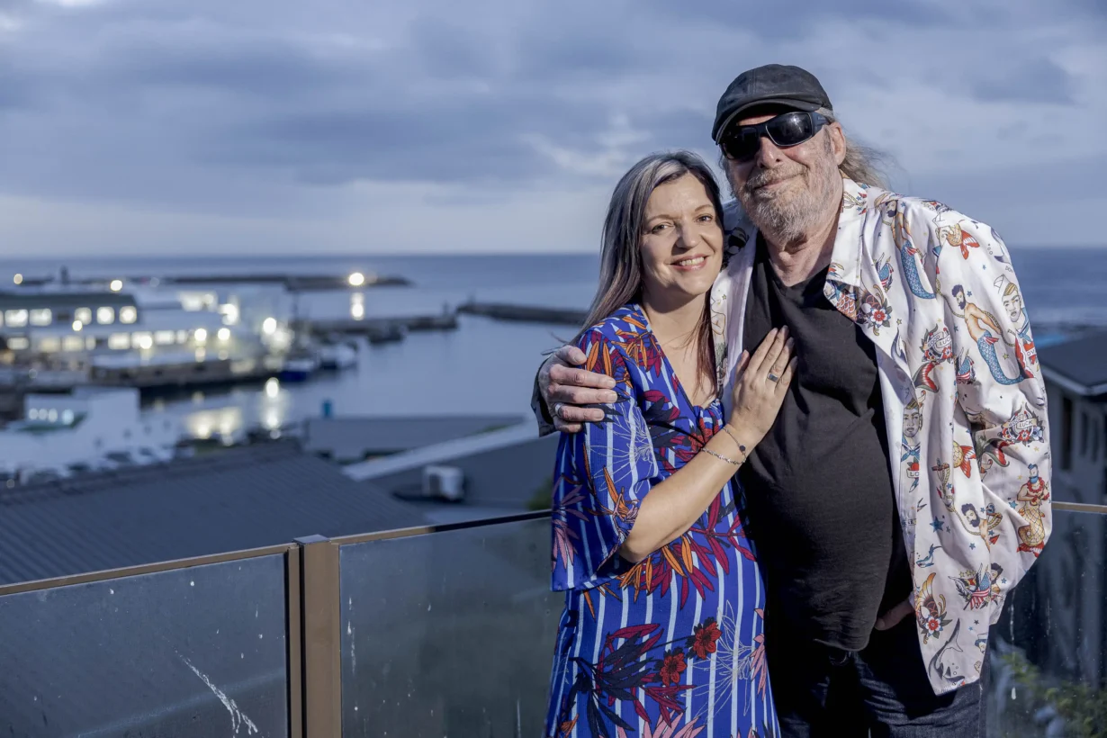 Estie Goosen, 41, is having her first baby with husband Anton, 80