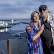 Estie Goosen, 41, is having her first baby with husband Anton, 80