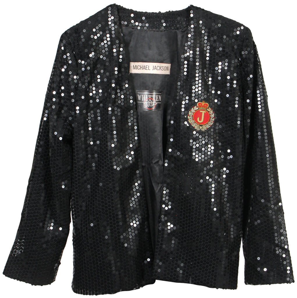 A Swarovski crystal glove worn by Michael Jackson on the 1984 Victory Tour is up for auction