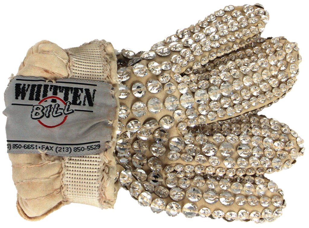 A Swarovski crystal glove worn by Michael Jackson on the 1984 Victory Tour is up for auction