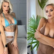 Babestation cam girl Stormi Mack position for a photo