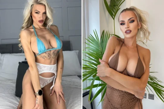 Babestation cam girl Stormi Mack position for a photo