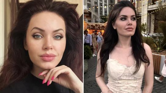 Russian influencer Tatiana Duka posted one clip and went viral for her uncanny likeness to Angelina Jolie