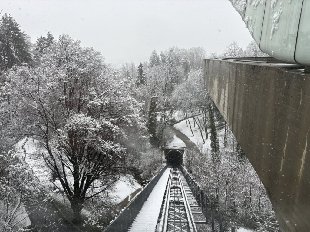 Georgie flew her teenage daughters to Austria for a 24-hour coolcation so they'd finally see snow