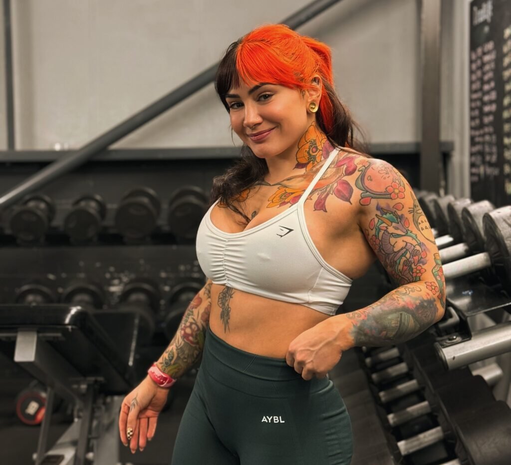 OnlyFans model Peta Emery posing for a photo
