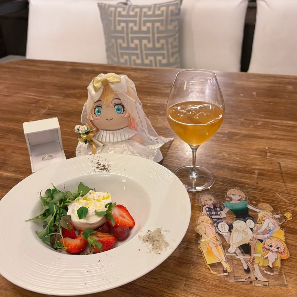Lucie married anime character Mami in a 2D wedding and spent $2,000 on merch she takes everywhere