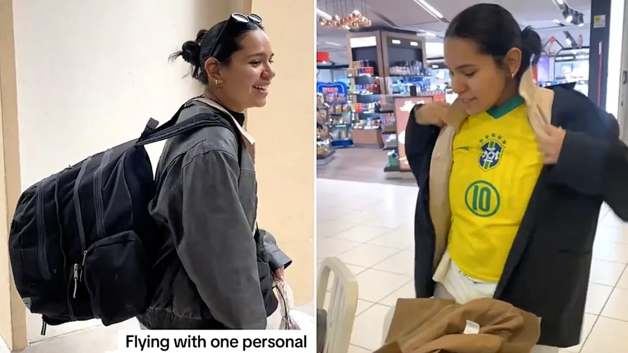 Carla Brunella was told her bag was too big to fly free