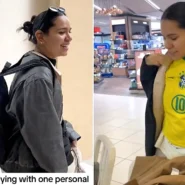 Carla Brunella was told her bag was too big to fly free