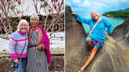 Lynn Stephenson, 62, sold her home for £175,000 to travel full-time