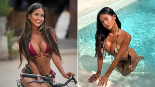 OnlyFans model Maeurn Smiles posing for a photo