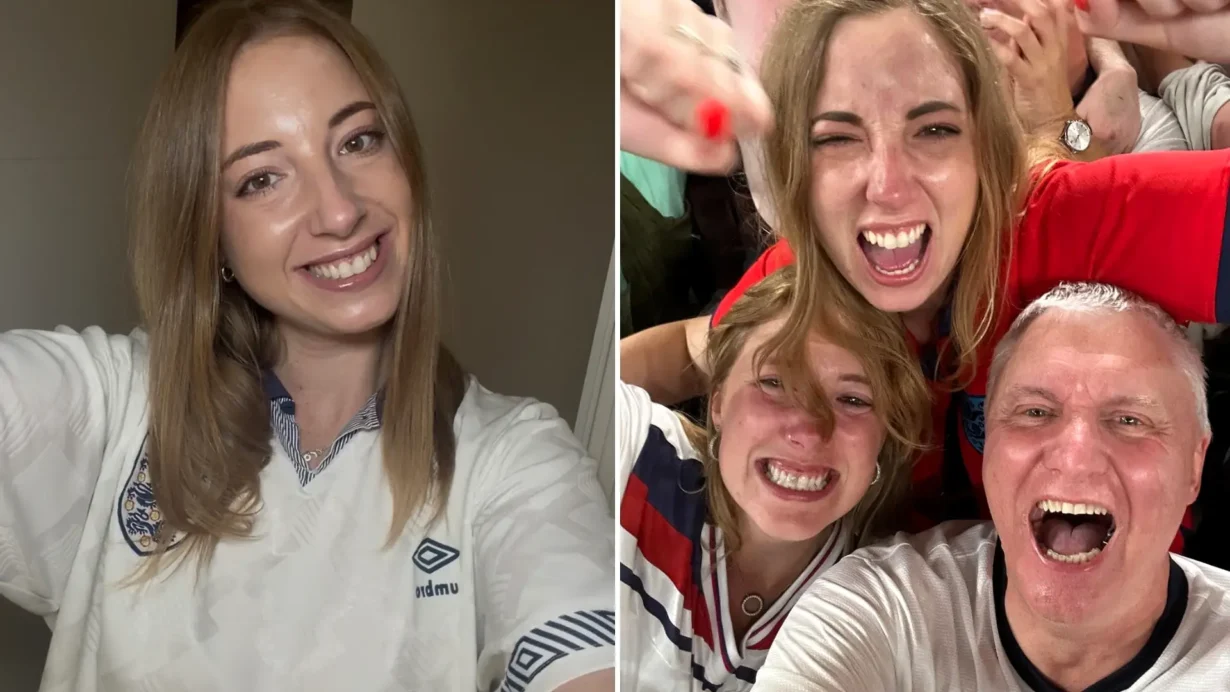 Sammie Bell is crossing six US states to follow England at the World Cup