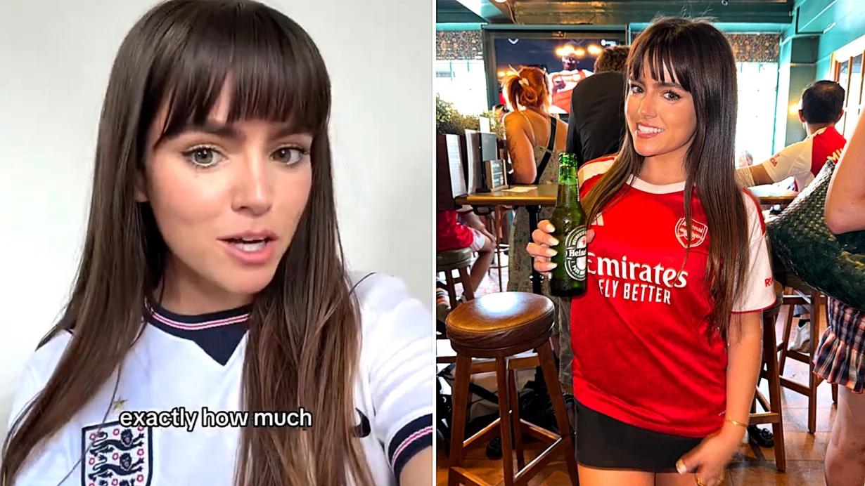 Model Leah Ray added up what following England to the World Cup would cost