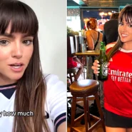 Model Leah Ray added up what following England to the World Cup would cost