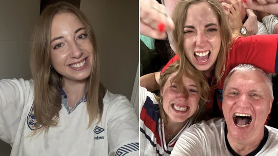 England superfan Sammie Bell is following the World Cup across America for just £3,100