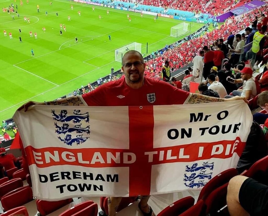 Ian Odgers inked his England away days onto his skin and spent £90,000 chasing the team