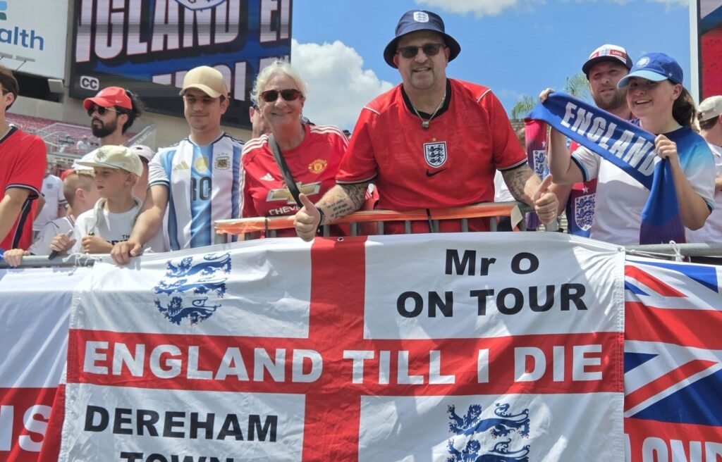 Ian Odgers inked his England away days onto his skin and spent £90,000 chasing the team