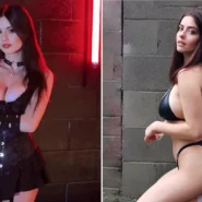 OnlyFans model Julia Burch posing for a photo