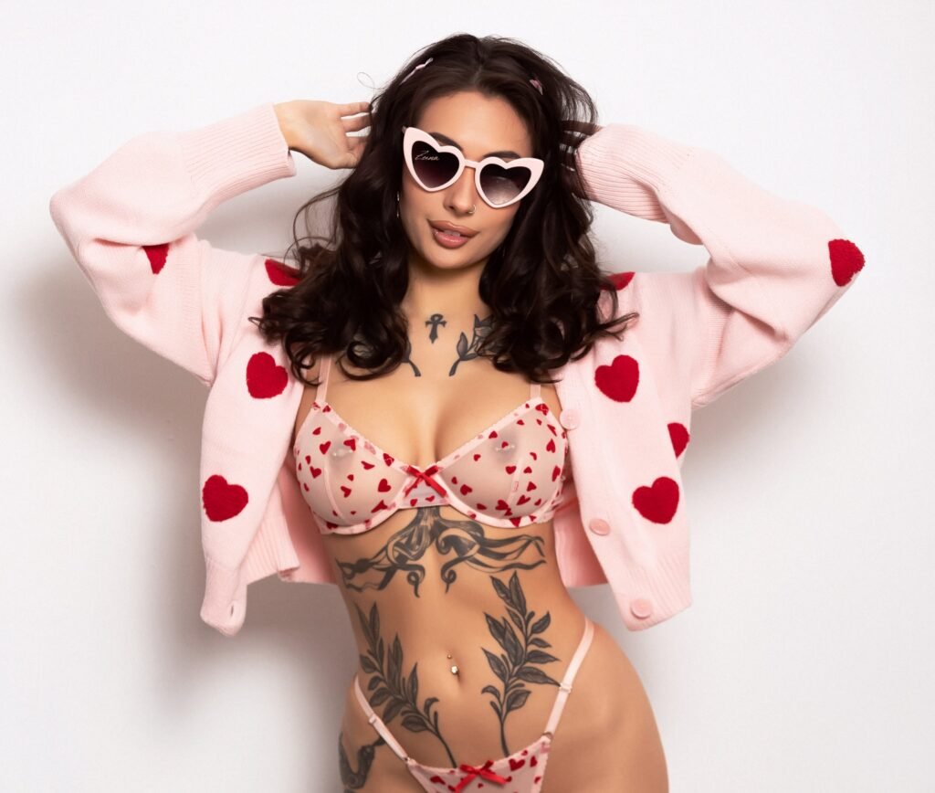 OnlyFans model Zeena Valvona posing for a photo