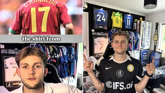 A collector with 300 shirts worth £30,000 says forgotten footy kits could be hiding in your loft right now