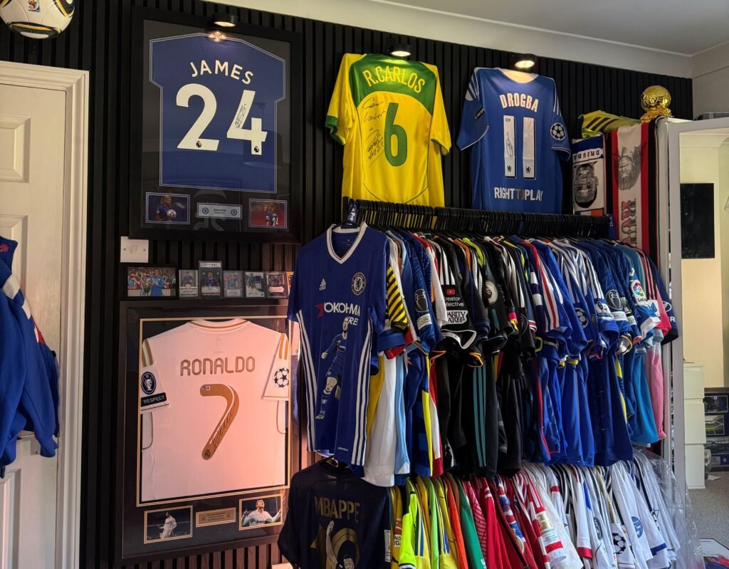 A collector with 300 shirts worth £30,000 says forgotten footy kits could be hiding in your loft right now