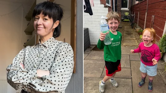 A Texan mum in Manchester backs four World Cup teams to keep her family at peace