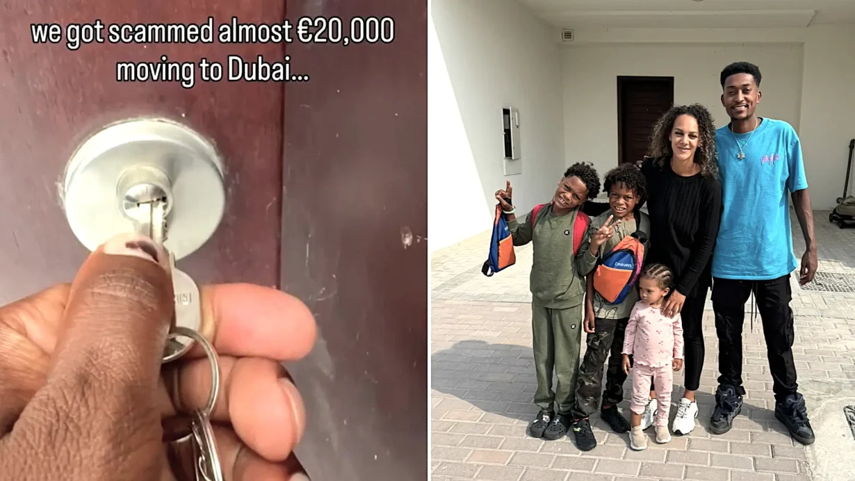 A Dutch family moved to Dubai with three kids and 10 suitcases for their dream home
