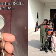 A Dutch family moved to Dubai with three kids and 10 suitcases for their dream home