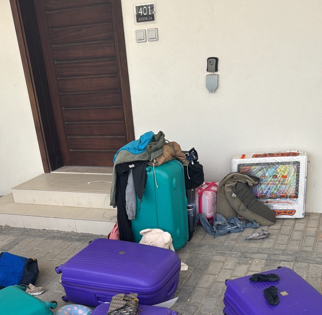 A Dutch family moved to Dubai with three kids and 10 suitcases for their dream home