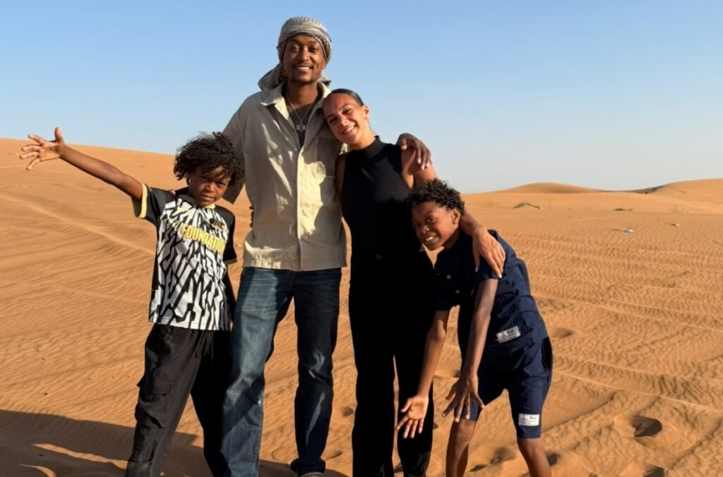 A Dutch family moved to Dubai with three kids and 10 suitcases for their dream home