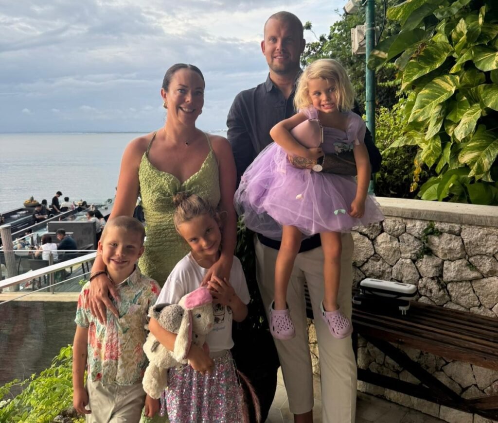 Lucy and Paul Argent left a comfortable Cambridgeshire life for Bali
